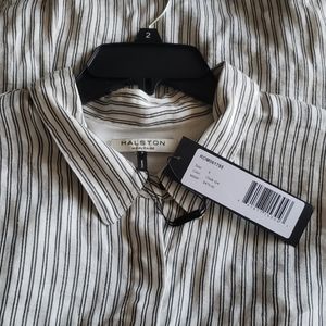 NWT Halston Heritage Shirt Dress